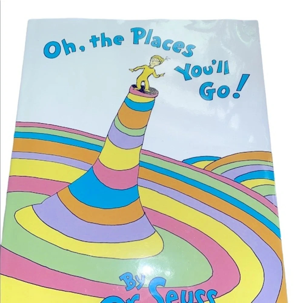 Oh, The Places You’ll Go! By Dr Seuss RARE 1990 copy